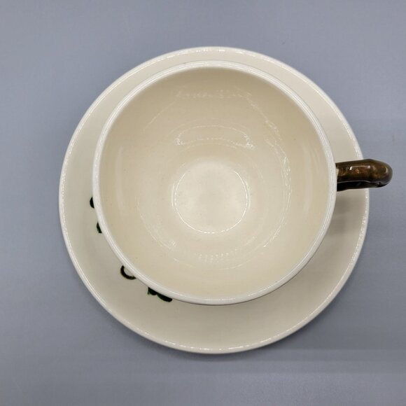 Vintage Metlox Poppytrail California Ivy Cup and Saucer Set - Picture 7 of 12